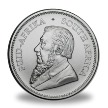 1 oz South African Silver Krugerrand Coin (Random Year)