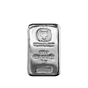 5 oz Germania Mint Silver Bar (Cast)