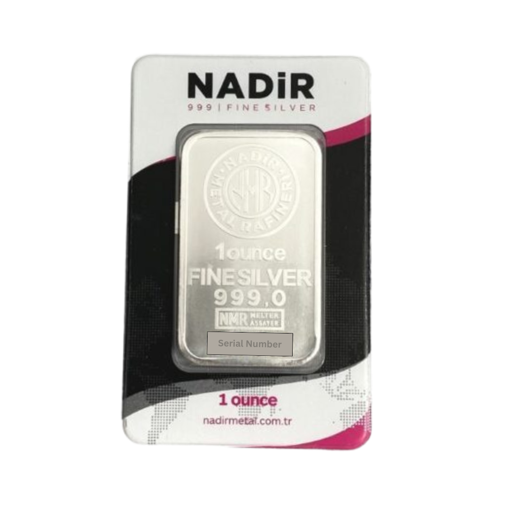 1 oz Silver Nadir Bar | Investor Crate® – IC INC