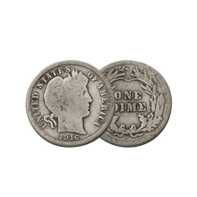90% Silver Barber Dime