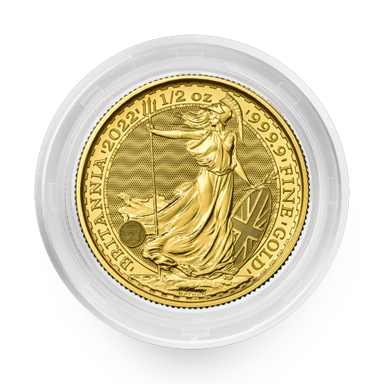1/2 oz Gold Coin Royal Mint