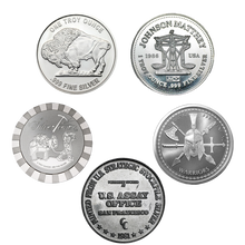Multiple 1 oz Silver Rounds