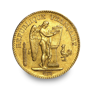 20 Franc "Lucky Angel" Gold Coin