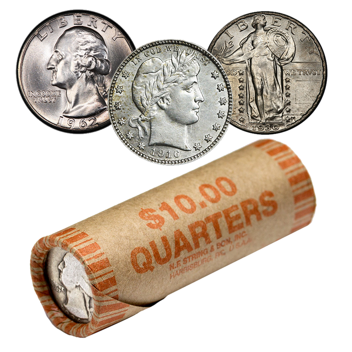 Roll of 90% Silver Quarters