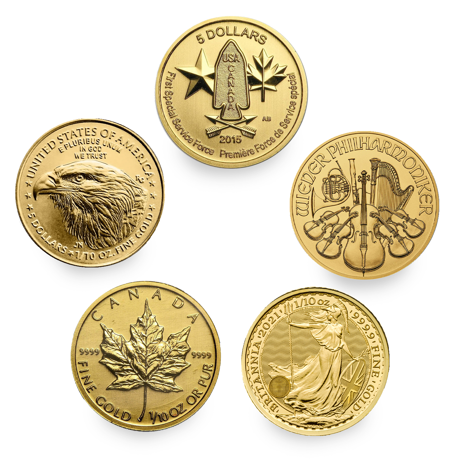 1/10 oz Gold Coin