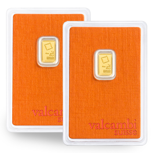 Gold Valcambi Suisse Bars