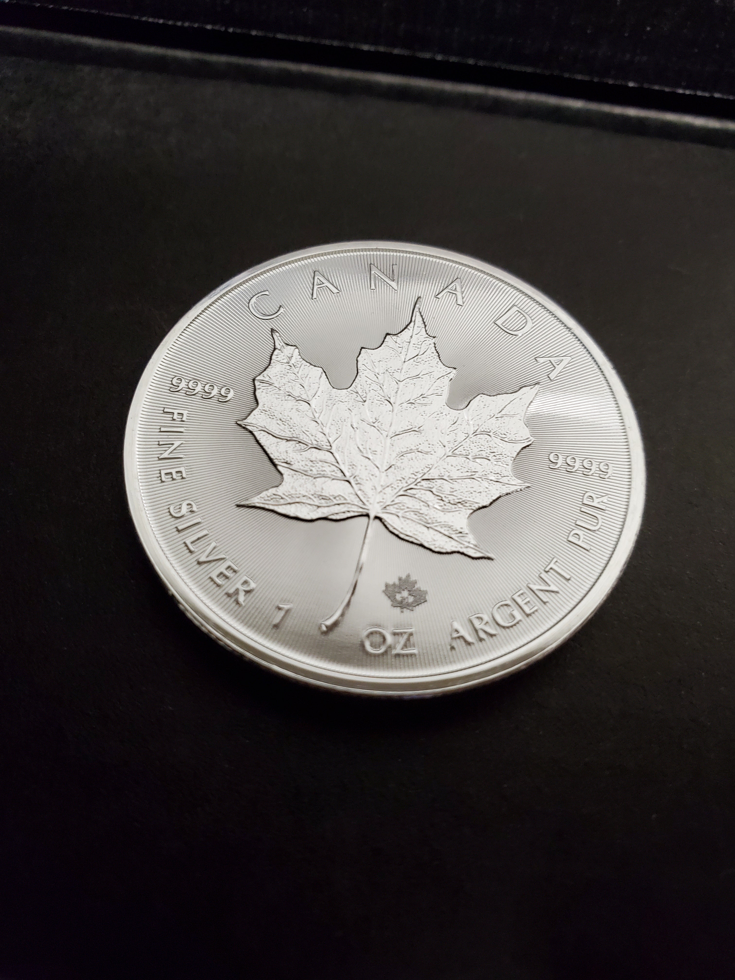 1 oz Silver Canadian Maple Leaf