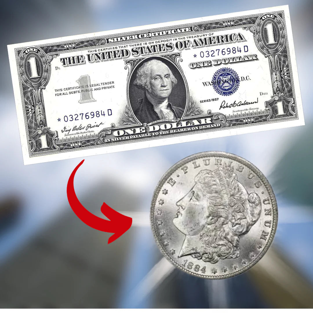 Silver Certificate Conversion to Physical Silver