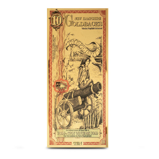 10 Goldback Gold Note (Random State)