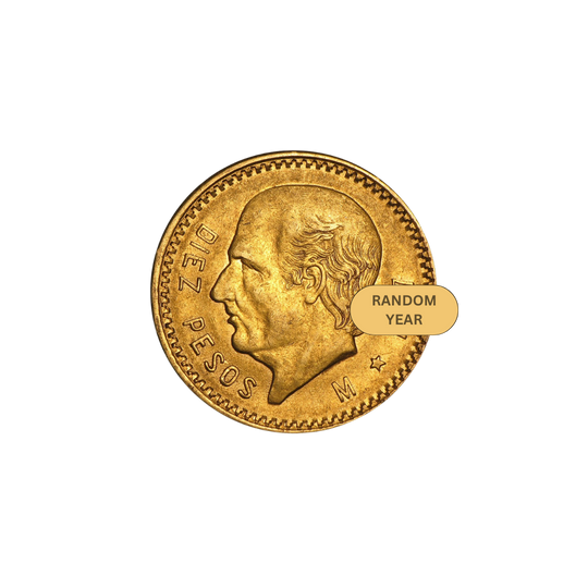 10 Peso Mexican Gold Coin (Restrike)