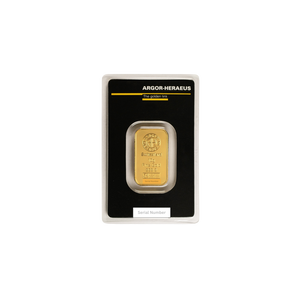 10 gram Argor-Heraeus Gold Bar (In Assay)