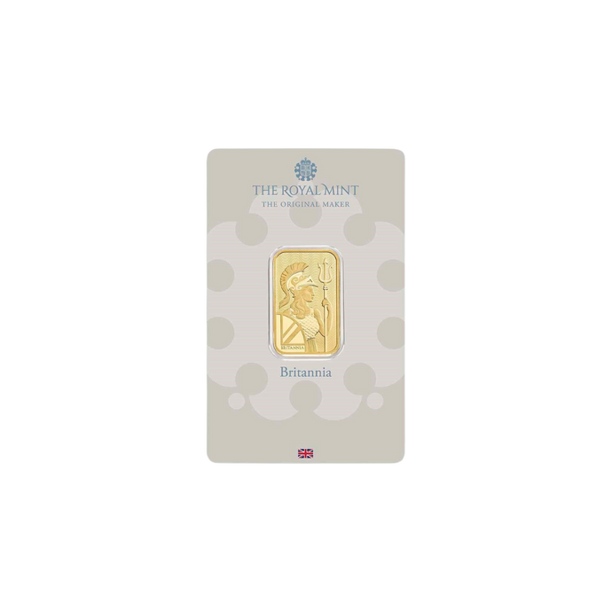 10 gram Britannia Gold Bar (In Assay)