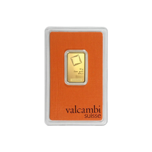 10 gram Valcambi Suisse Gold Bar (In Assay)