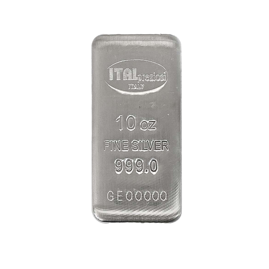 10 oz Italpreziosi Silver Bar