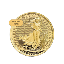 1/2 oz Gold Britannia Coin (Random Year)