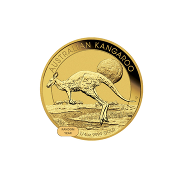 1/4 oz Australian Gold Kangaroo Coin (Random Year)