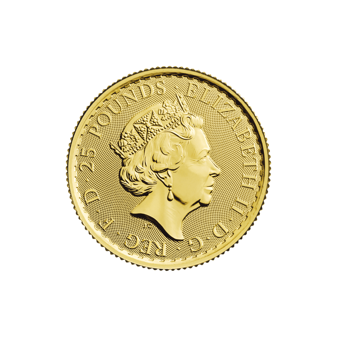 1/4 oz Gold Britannia Coin (Random Year)