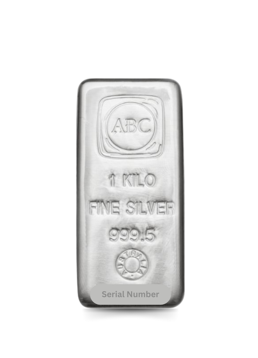 1 Kilo Australian Bullion Company Silver Bar | Investor Crate® – IC INC