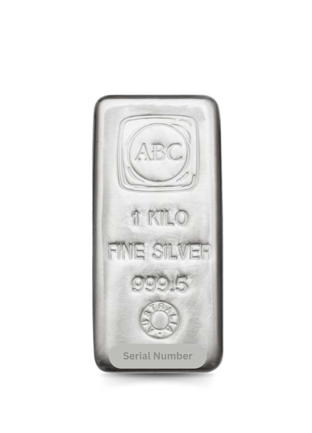 1 Kilo Australian Bullion Company Silver Bar
