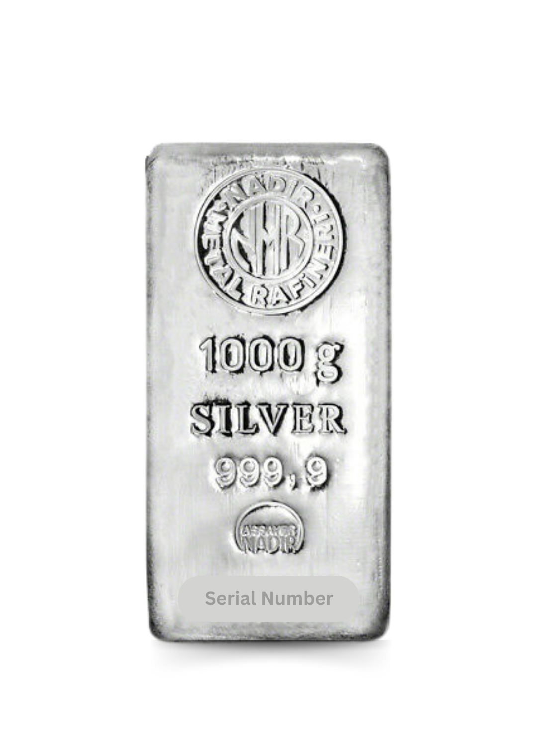 1 Kilo Nadir Silver Bar
