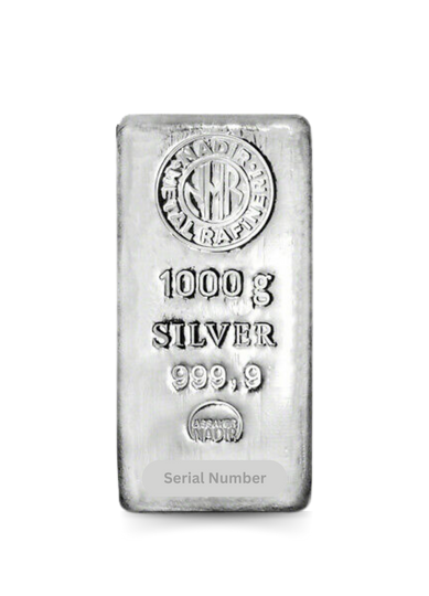 1 Kilo Nadir Silver Bar