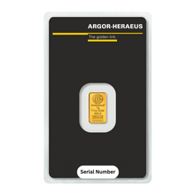 1 gram Argor-Heraeus Gold (In Assay)