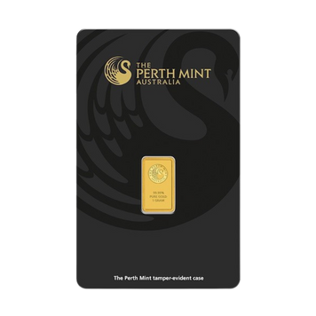 1 gram Perth Mint Gold Bar (In Assay)