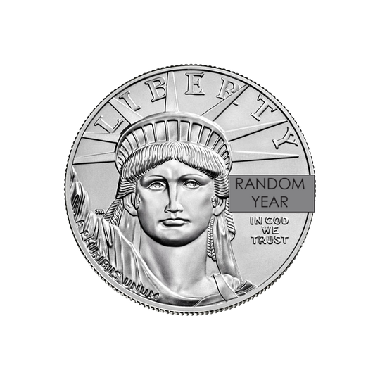 1 oz American Platinum Eagle Coin (Random Year)
