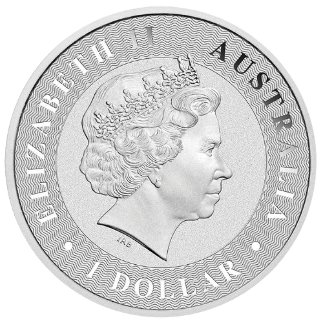 1 oz Australian Silver Kangaroo Coin (Random Year)