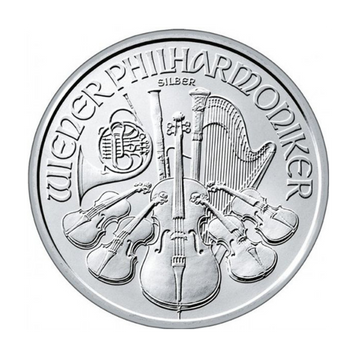 1 oz Austrian Silver Philharmonic Coin (Random Year)