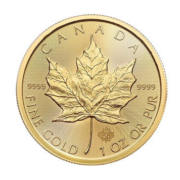1 oz Canadian Gold Maple Leaf Coin (Random Year)