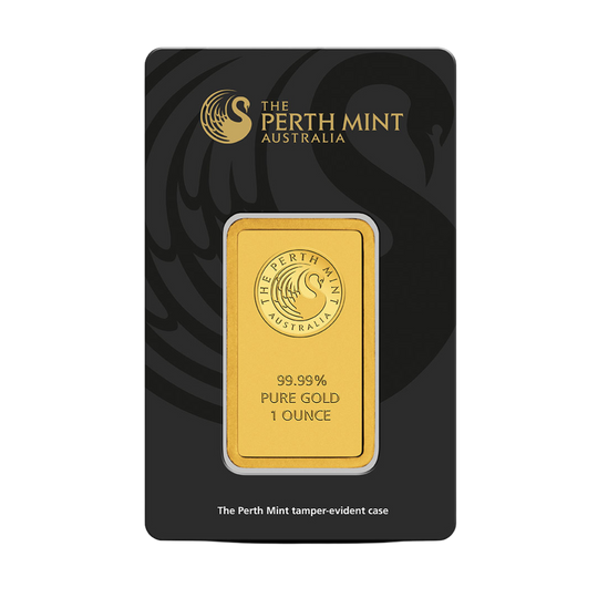 1 oz Perth Mint Gold Bar (In Assay)
