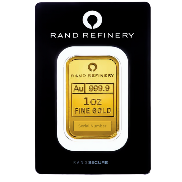 1 oz Rand Refinery Gold Bar (In Assay)