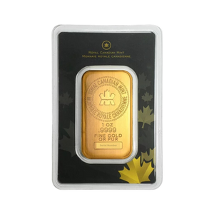 1 oz Royal Canadian Mint Gold Bar (In Assay)