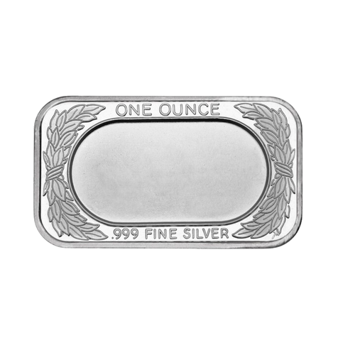 1 oz Silver American Flag Bar