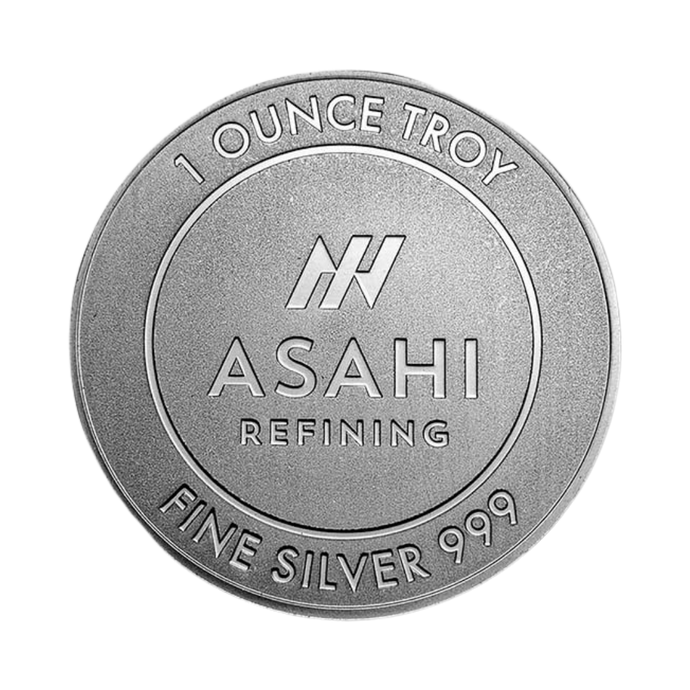 1 oz Silver Asahi Round