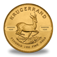 1 oz South African Gold Krugerrand Coin (Random Year)