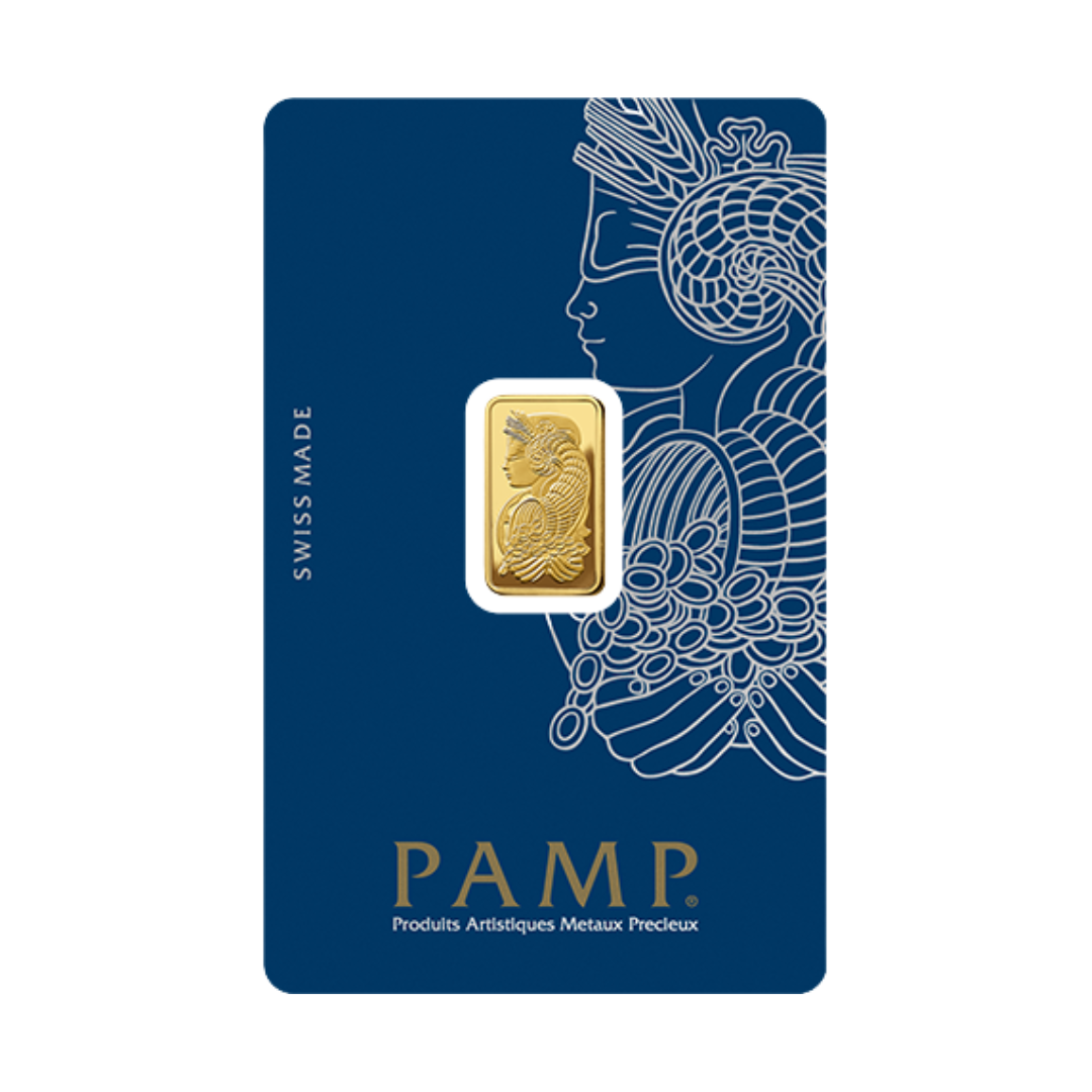 2.5 gram Pamp Suisse Gold Bar (In Assay)