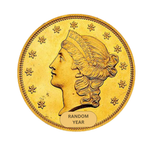 $20 Liberty Gold Double Eagle (Random Year)