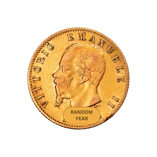 20 Lira Italian Gold Coin (Random Year)