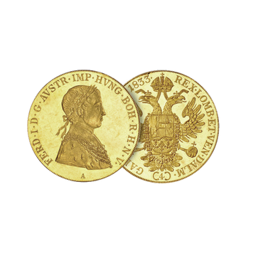 4 Ducat Austrian / Dutch Gold Coin (Restrike)