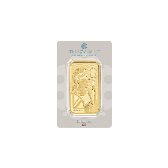 50 gram Britannia Gold Bar (In Assay)
