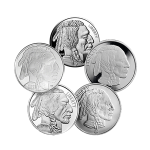 1 oz Silver Buffalo Round (Random Mint)