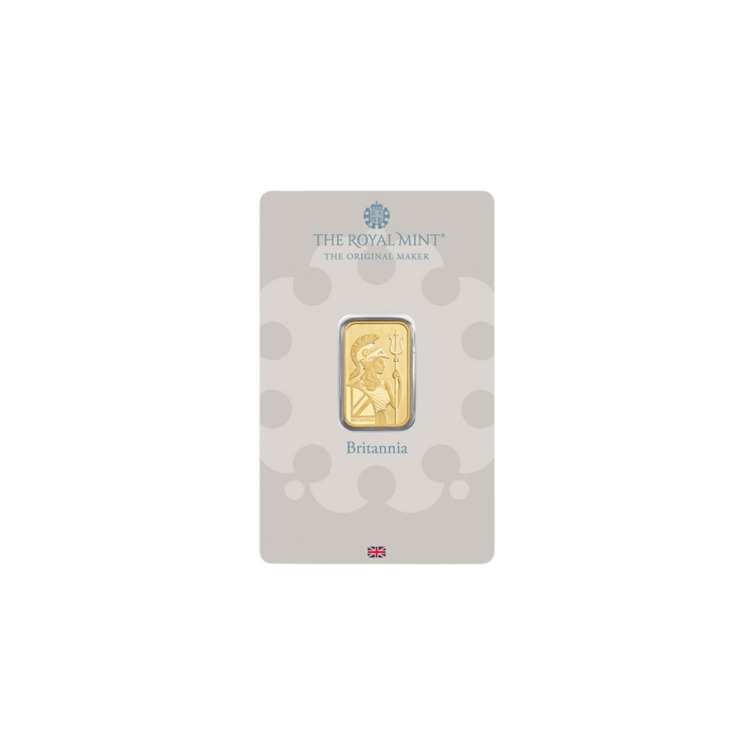 5 gram Britannia Gold Bar (In Assay)