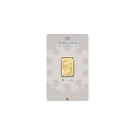 5 gram Britannia Gold Bar (In Assay)