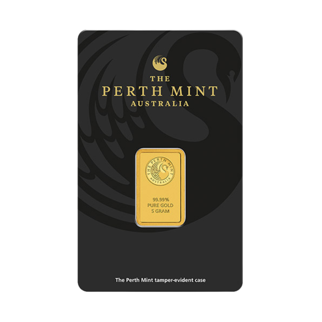 5 gram Perth Mint Gold Bar (In Assay)
