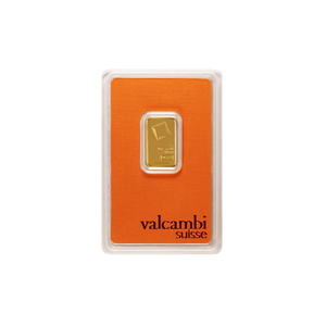 5 gram Valcambi Suisse Gold Bar (In Assay)