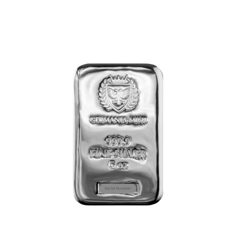 5ozGermaniaMintSilverBarFront_