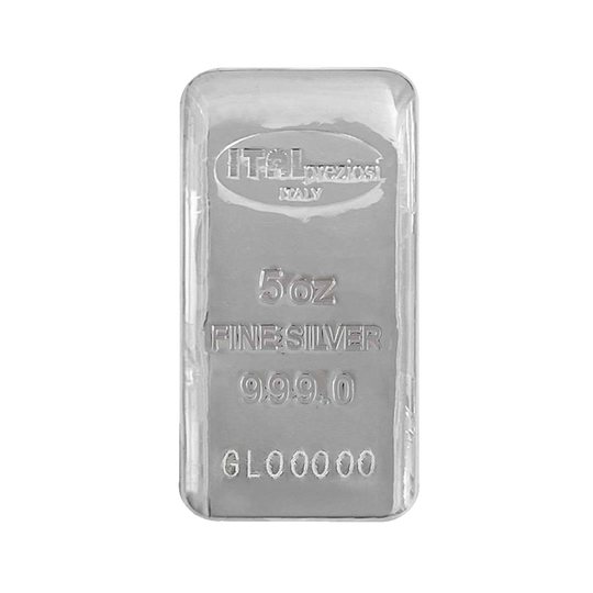 5 oz Italpreziosi Silver Bar