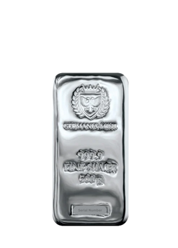 500 gram Germania Mint Silver Bar (Cast)